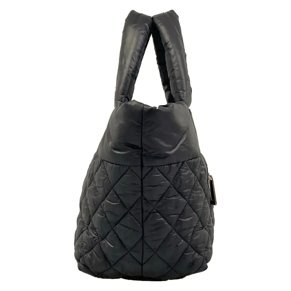 Chanel Coco Cocoon PM Tote Bag A48610 Nylon Leather